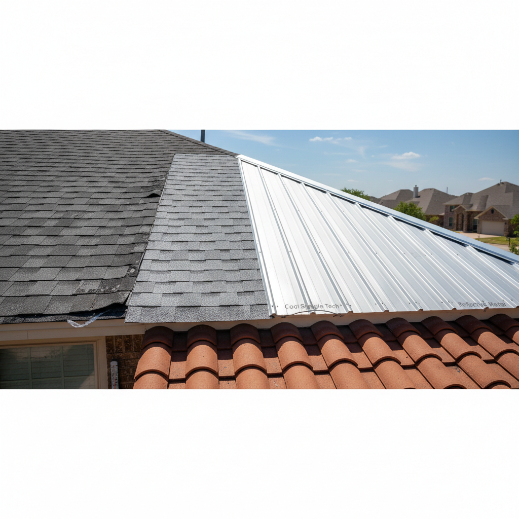 Best Roofing Materials for Texas Heat (2026 Comparison)