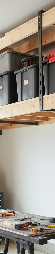 Unlock Hidden Space: Build Serious Garage Overhead Storage