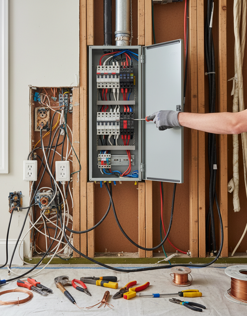 Electrical Repair Costs: Outlets, Panels, and Rewiring