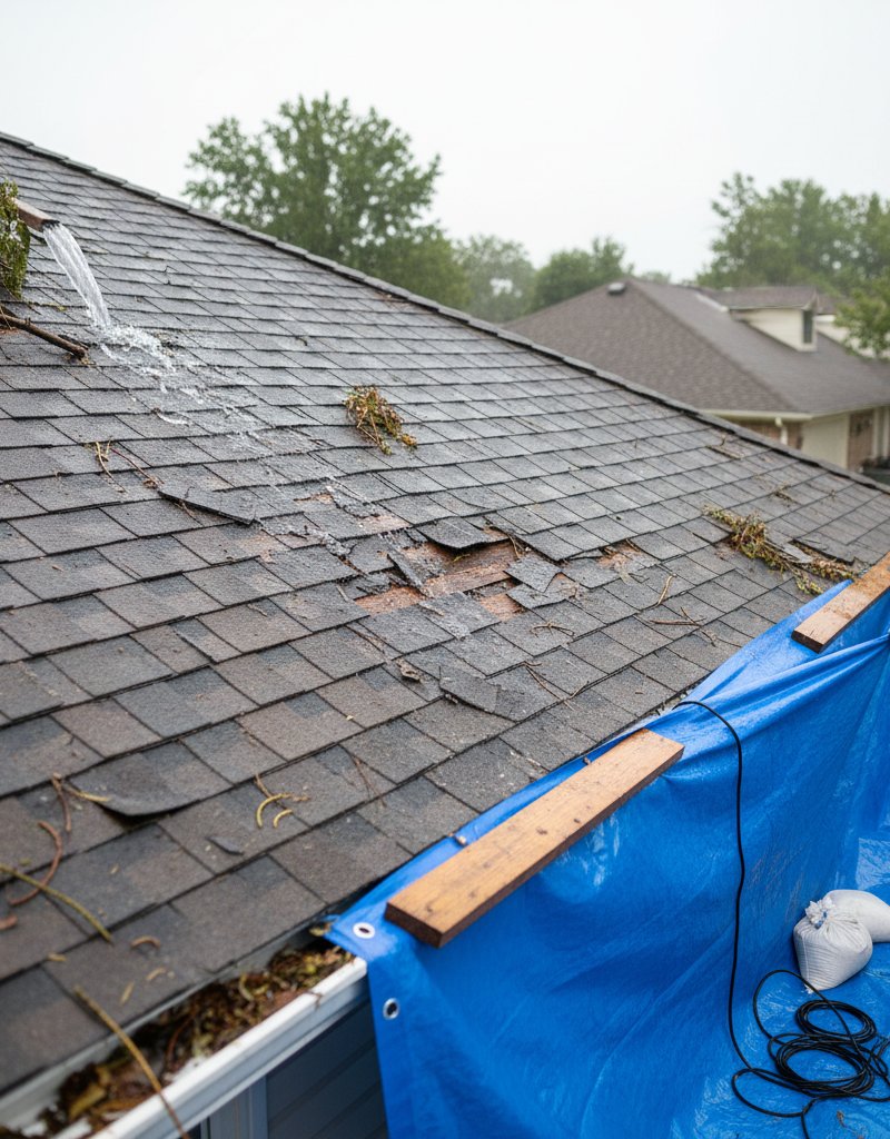Your Roof is Leaking. Now What?