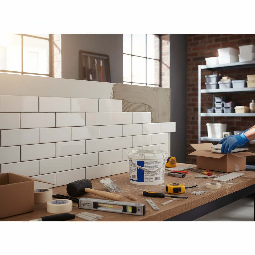 That Subway Tile Backsplash? You Can Install It by 5 PM.