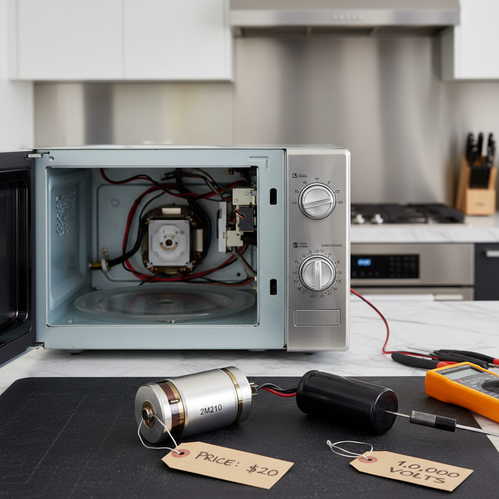 $20 Part, 10,000 Volts: Why Your Microwave Won't Heat