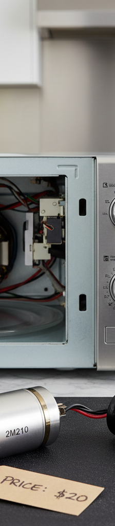 $20 Part, 10,000 Volts: Why Your Microwave Won't Heat