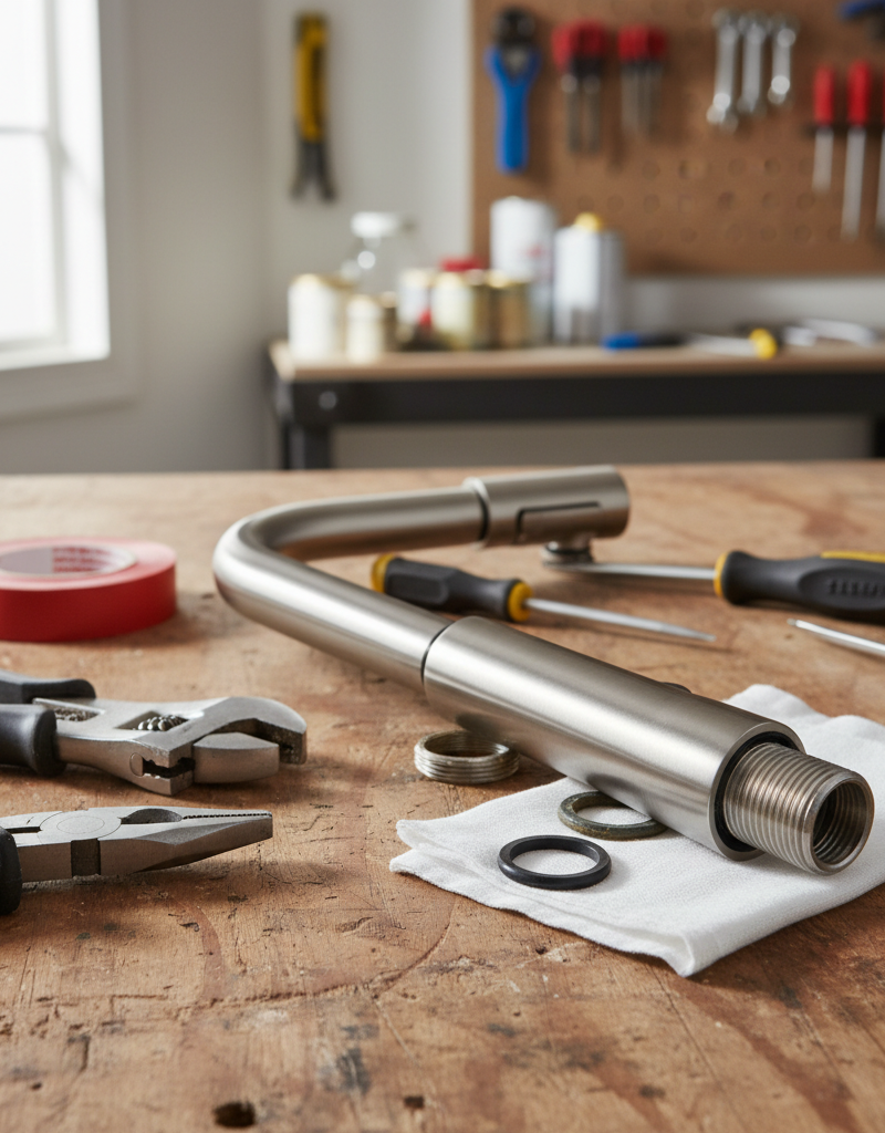 Your New Faucet Leaks at the Base? The 50-Cent O-Ring Fix