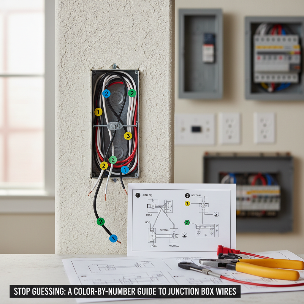 Stop Guessing: A Color-by-Number Guide to Junction Box Wires