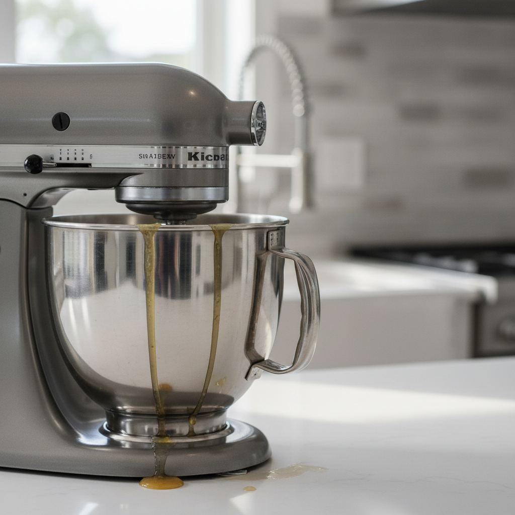 That Greasy Drip? Why Your Stand Mixer Leaks Oil & What It Means