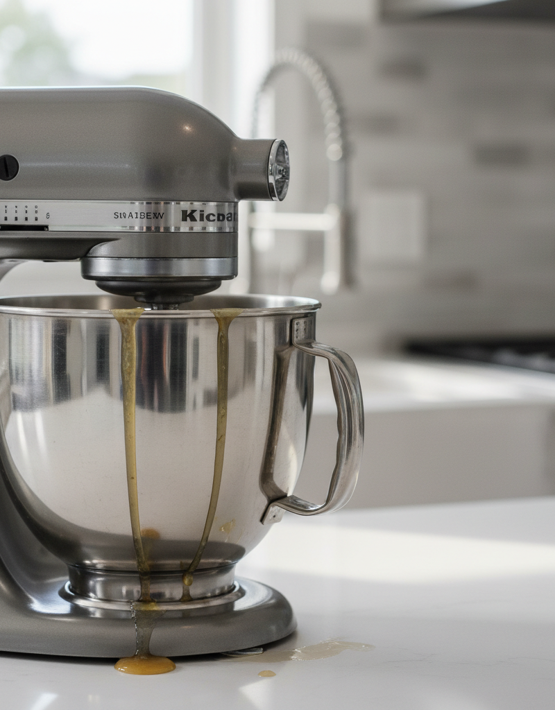 That Greasy Drip? Why Your Stand Mixer Leaks Oil & What It Means