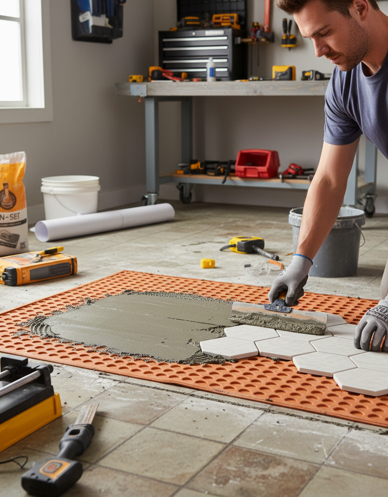Skip the Demo: The Secret to Tiling Over Existing Floors