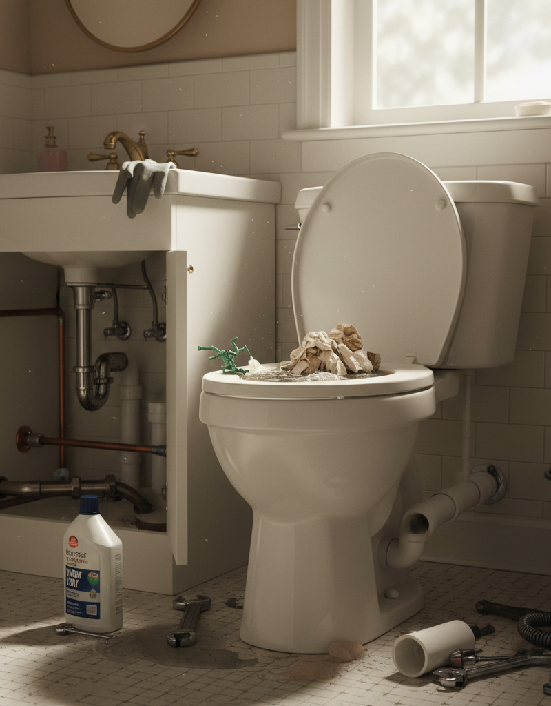 Is Your Toilet Always Clogging? End the Nightmare Tonight.
