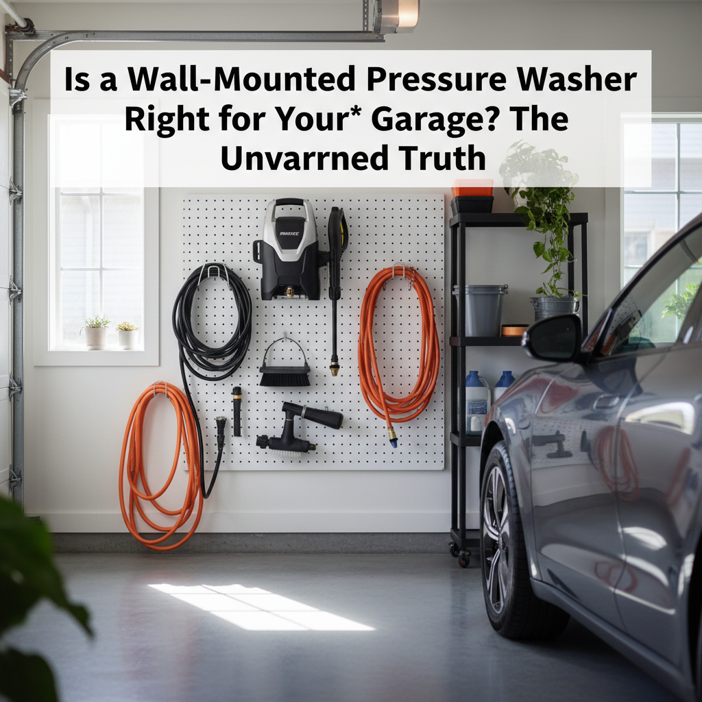 Is a Wall-Mounted Pressure Washer Right for *Your* Garage? The Unvarnished Truth