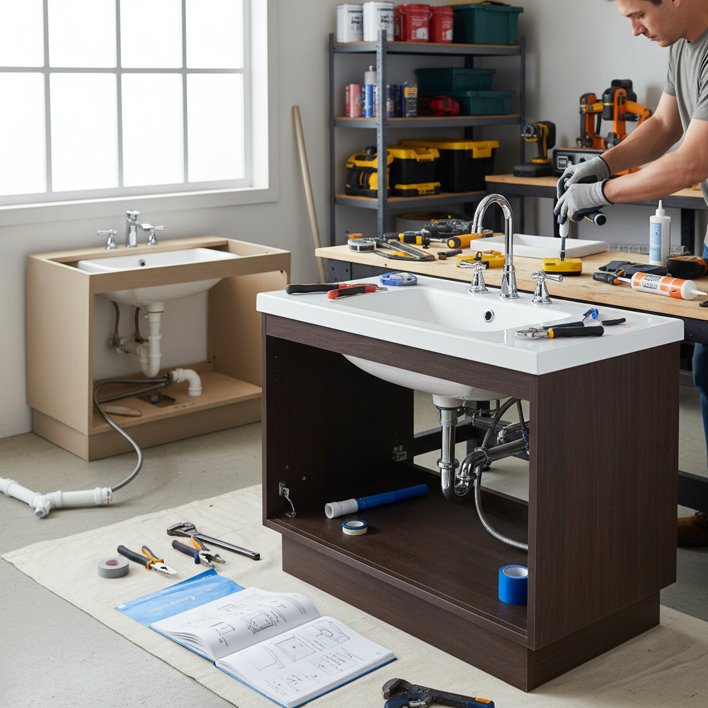 The Weekend Vanity Swap: Skip the Plumber With This Trick?